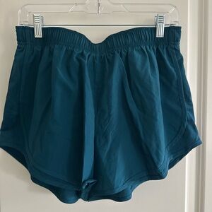 Nike Women's tempo shorts in teal
